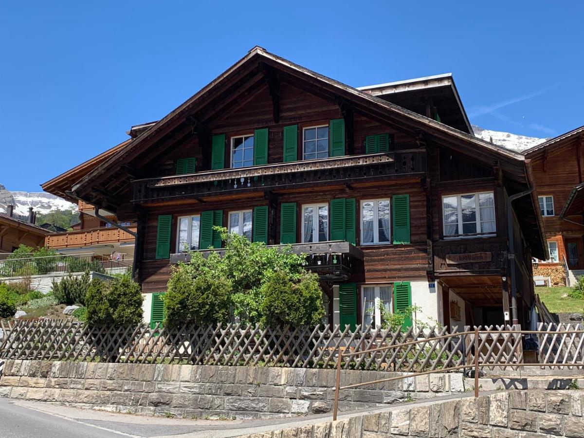 Fluehblueemli Lejlighed Grindelwald Eksteriør billede